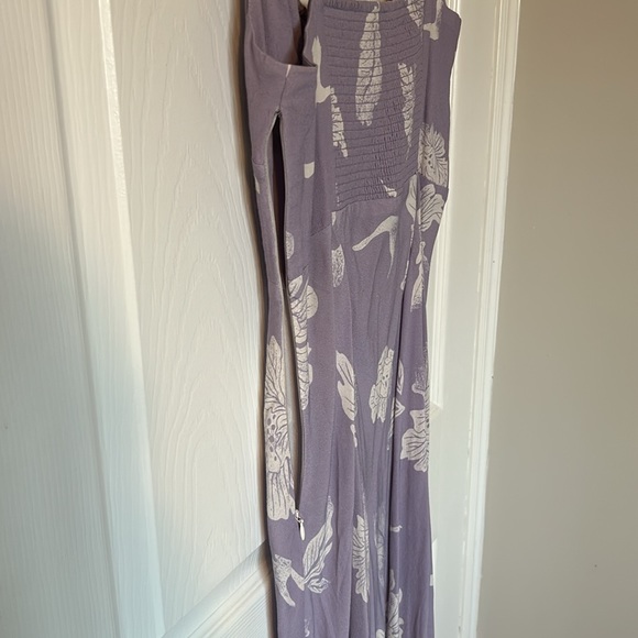 Wilfred Bellow Midi Dress in Nocturnal Lavender - Picture 7 of 7